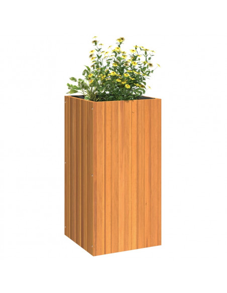 Fioriera da Giardino 45x45x90 cm in Legno Massello di Acacia
