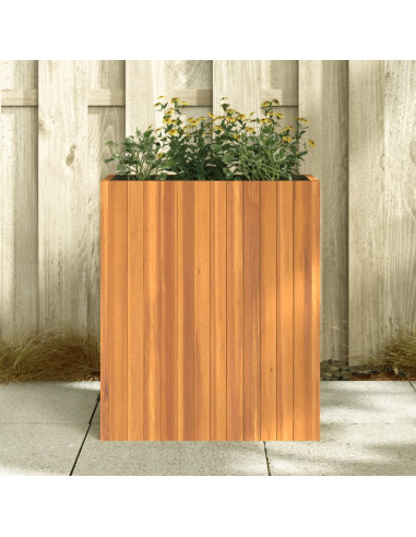 Fioriera da Giardino 59x27,5x70 cm in Legno Massello di Acacia