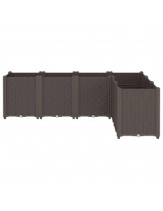 Fioriera da Giardino Marrone 160x120x53 cm in PP 2