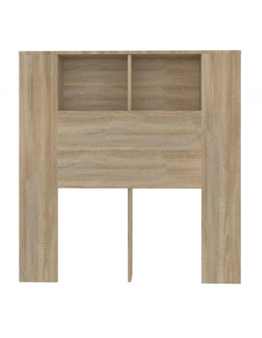 Testiera con Scomparti Rovere Sonoma 100x18,5x104,5 cm