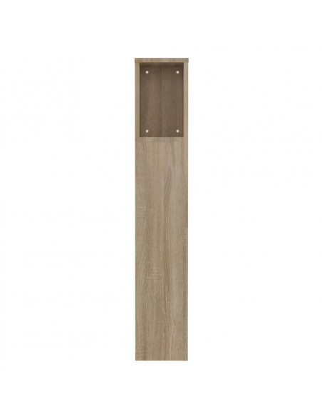 Testiera con Scomparti Rovere Sonoma 100x18,5x104,5 cm