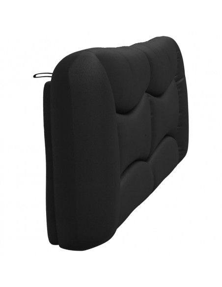 Cuscino Testiera Nero 200 cm in Similpelle