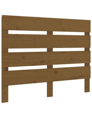 Testiera per Letto Miele 75x3x80 cm in Legno Massello di Pino