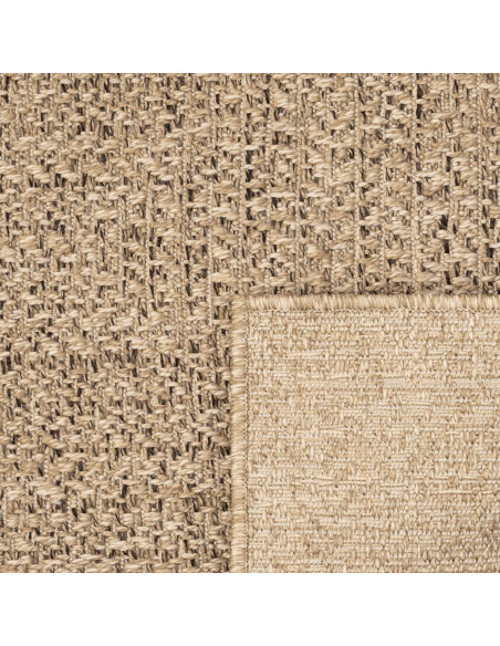 Tappeto ZIZUR 80x200 cm Aspetto Iuta per Interni ed Esterni