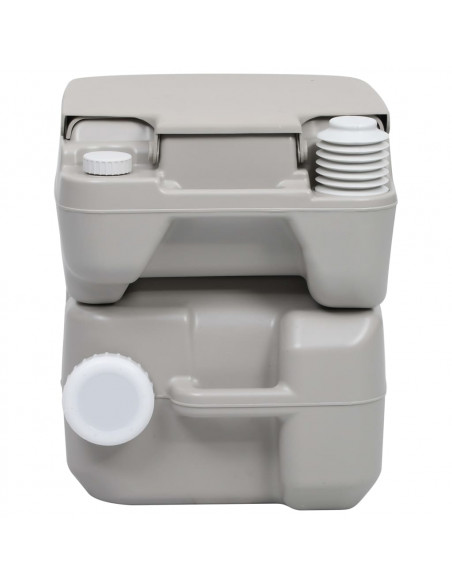 Set Toilette da Campeggio Portatile e Tanica d'Acqua