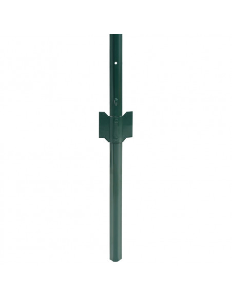 Set Recinzione Euro 20x1,2 m in Acciaio Verde