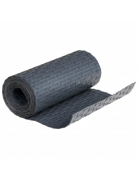Schermi da Balcone 5 pz Antracite 255x19 cm Polyrattan