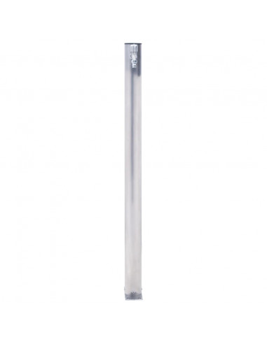 Colonna d'Acqua da Giardino 80 cm Acciaio Inox Rotonda