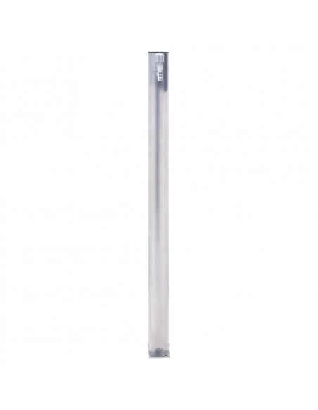 Colonna d'Acqua da Giardino 80 cm Acciaio Inox Rotonda