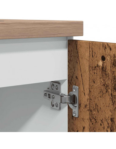 Mobile Sottolavello Legno Antico 80x46x81,5cm Legno Multistrato