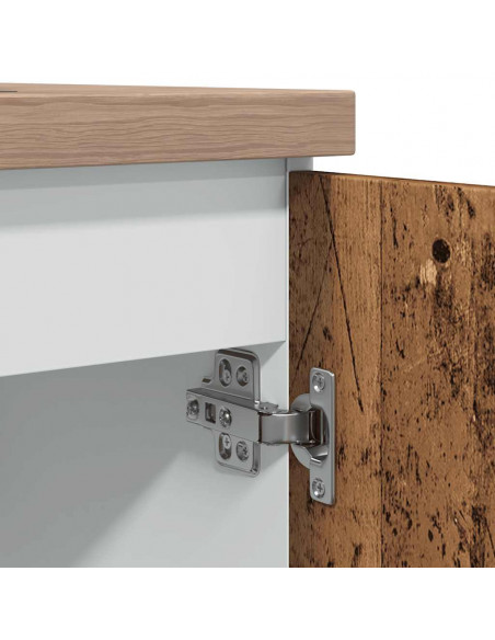 Mobile Sottolavello Legno Antico 80x46x81,5cm Legno Multistrato