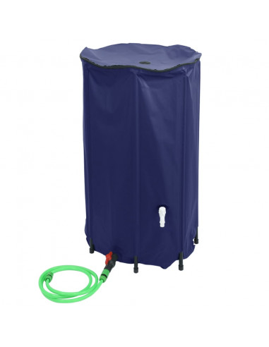 Serbatoio Acqua con Rubinetto Pieghevole 250 L in PVC