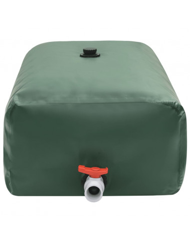 Serbatoio Acqua con Rubinetto Pieghevole 1000 L in PVC