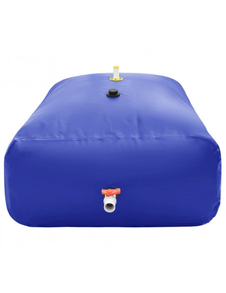 Serbatoio Acqua con Rubinetto Pieghevole 3000 L in PVC