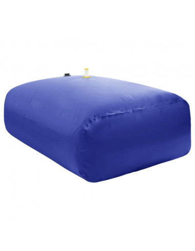 Serbatoio Acqua con Rubinetto Pieghevole 2100 L in PVC