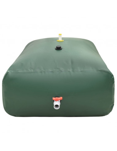 Serbatoio Acqua con Rubinetto Pieghevole 2100 L in PVC