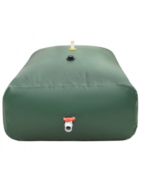 Serbatoio Acqua con Rubinetto Pieghevole 2100 L in PVC