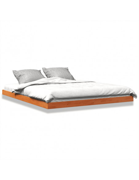 Giroletto Marrone Cera 150x200 cm in Legno Massello di Pino