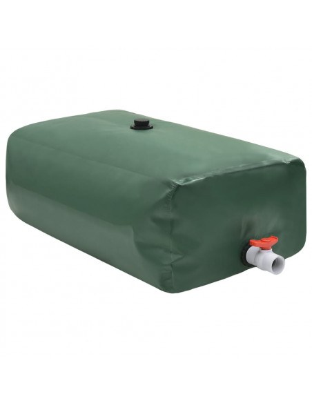 Serbatoio Acqua con Rubinetto Pieghevole 670 L in PVC