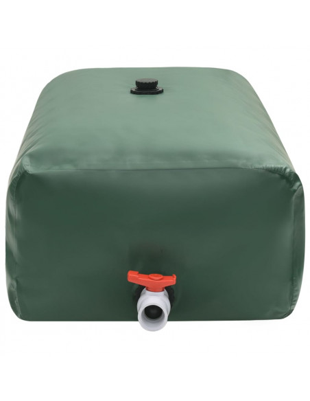 Serbatoio Acqua con Rubinetto Pieghevole 670 L in PVC