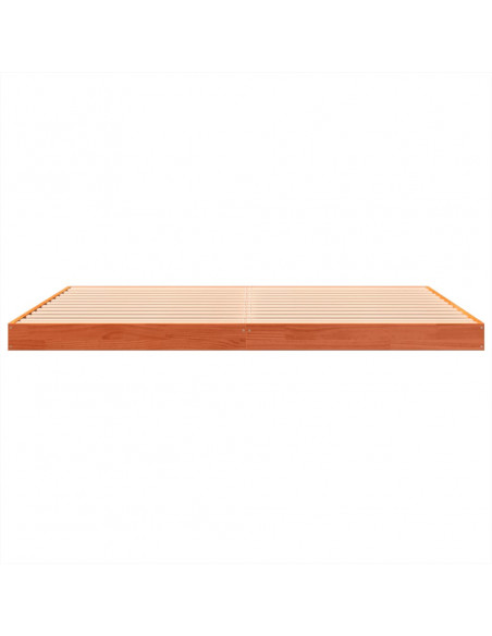 Giroletto Marrone Cera 150x200 cm in Legno Massello di Pino