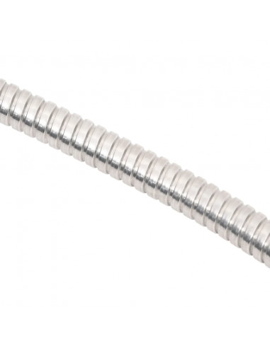 Tubo da Giardino con Ugello Spray Argento 20,6" 22,5 m Acciaio