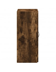 Schedario Rovere Fumo 60x32x77,5 cm in Legno Multistrato
