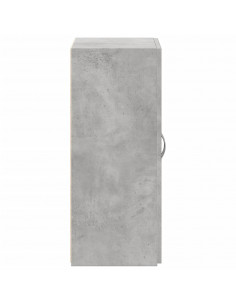 Schedario Grigio Cemento 60x32x77,5 cm in Legno Multistrato