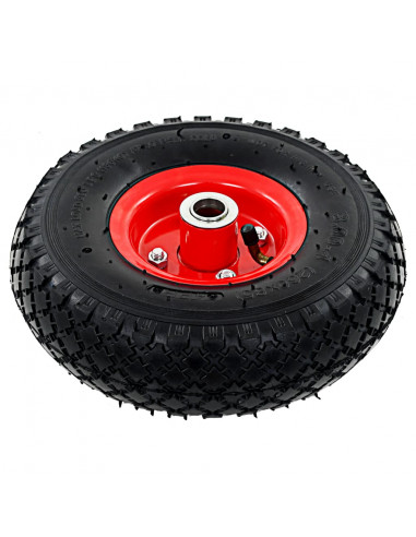 Ruote Carrello a Mano 2 pz Gomma 3.00-4 (245x82)