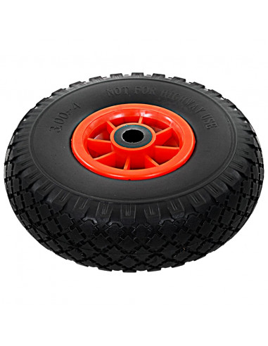 Ruote Carrello a Mano 4 pz in PU Solido 3.00-4 (260x85)