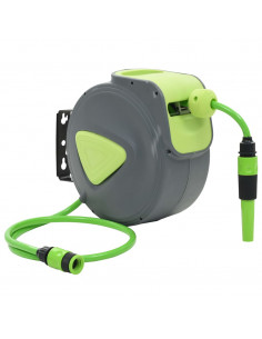 Avvolgitubo Automatico Retrattile a Parete 10+1 m 2