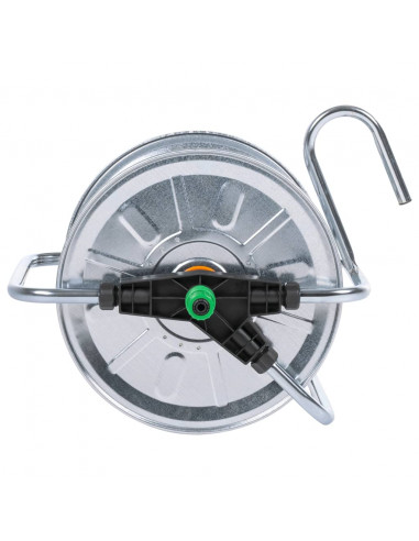 Avvolgitubo a Parete per Tubo Flessibile 50 m 1/2" o 35 m 3/4"