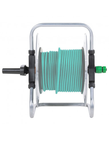 Avvolgitubo a Parete per Tubo 50 m 1/2" in Acciaio