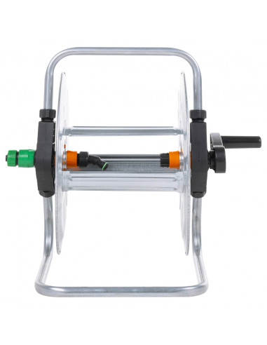 Avvolgitubo a Parete per Tubo 50 m 1/2" in Acciaio