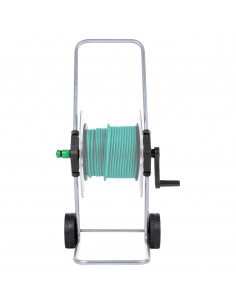 Carrello Avvolgitubo per Tubo Flessibile 50 m 1/2" o 35 m 3/4" 2