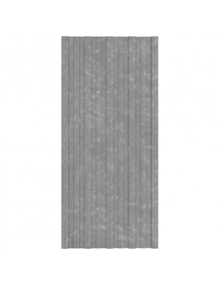 Pannelli da Tetto 12 pz in Acciaio Zincato Argento 100x45 cm