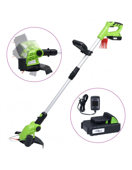 Tagliaerba Cordless con Batteria 20V 1500 mAh Li-ion