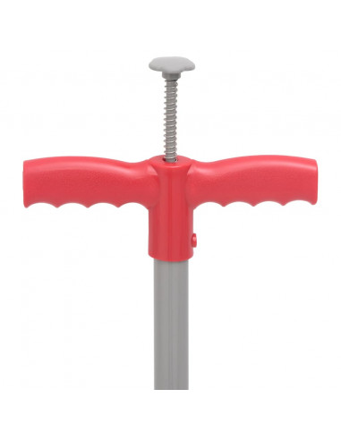 Rimuovi Erbacce Rosso Grigio 93,5 cm Acciaio Verniciato Polvere