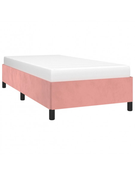 Giroletto Rosa 90x190 cm in Velluto