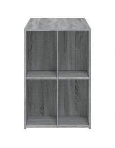 Scrivania Grigio Sonoma 102x50x75 cm in Legno Multistrato