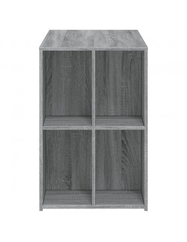 Scrivania Grigio Sonoma 102x50x75 cm in Legno Multistrato