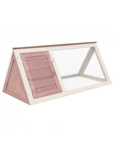 Conigliera in Legno Marrone