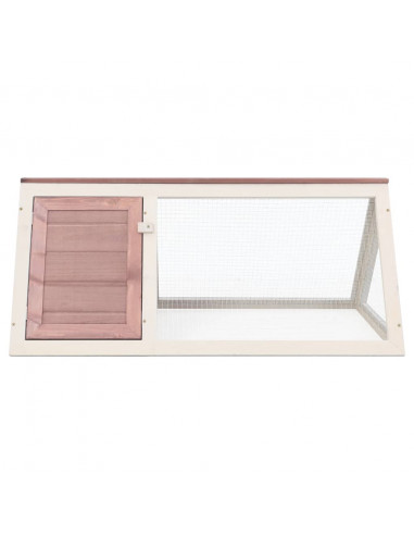 Conigliera in Legno Marrone