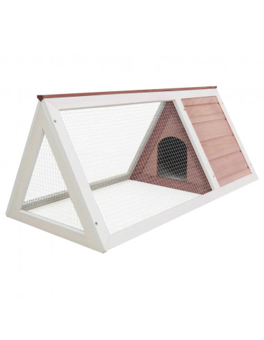 Conigliera in Legno Marrone