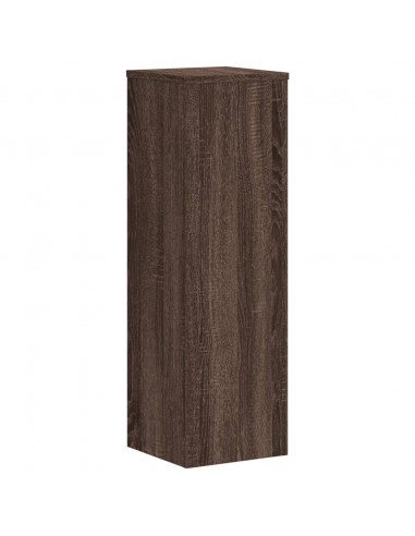 Supporti per Piante 2 pz Marrone 25x25x80 cm Legno Multistrato