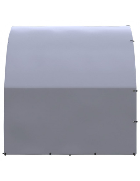 Gabbia per Polli da Esterno 3x8x2 m in Acciaio Zincato