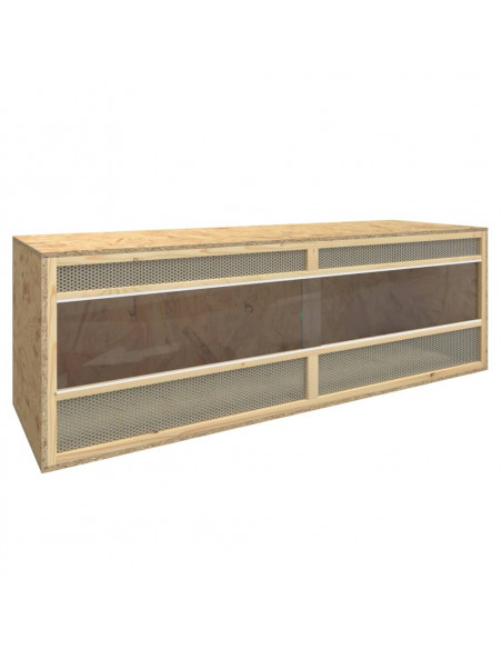 Terrario in Legno Multistrato 144x46x48 cm
