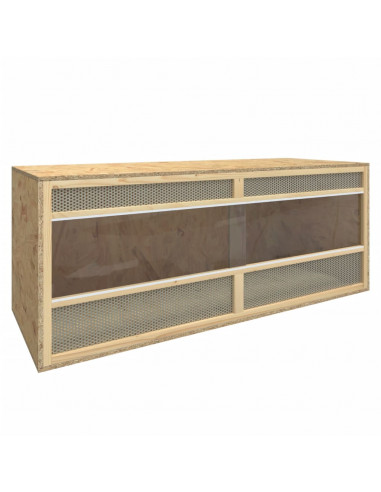 Terrario in Legno Multistrato 120x50x50 cm