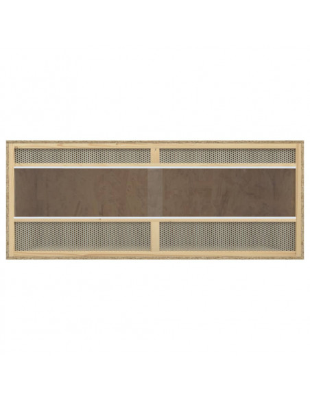 Terrario in Legno Multistrato 120x50x50 cm