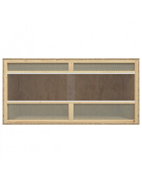 Terrario in Legno Multistrato 100x47x47 cm